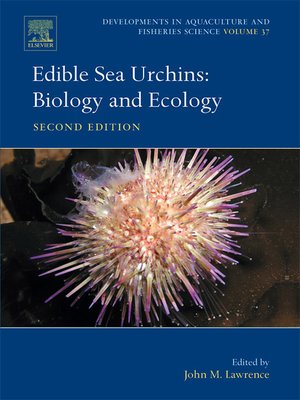 cover image of Edible Sea Urchins